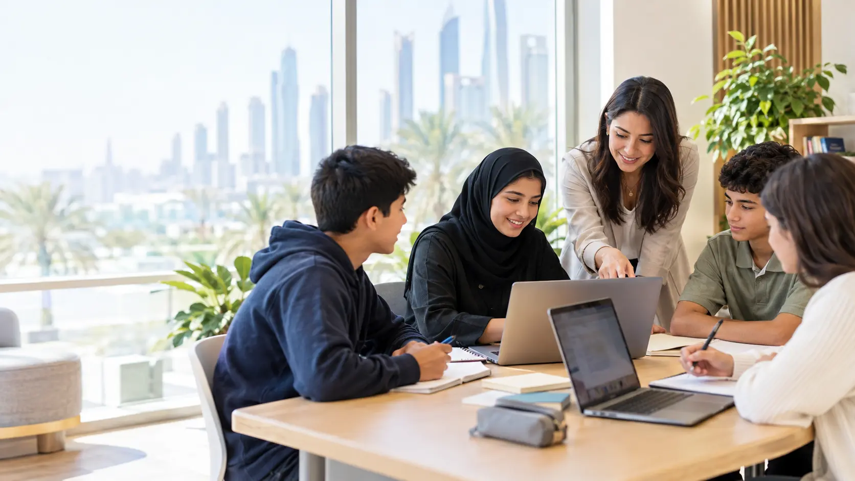 Hybrid School Program in Abu Dhabi
